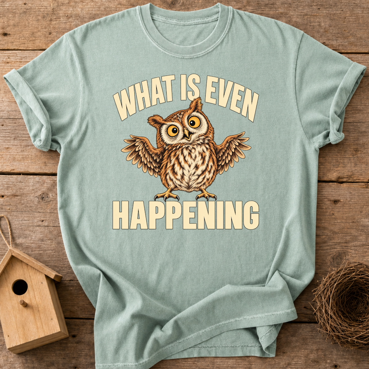 Confused Owl T-Shirt