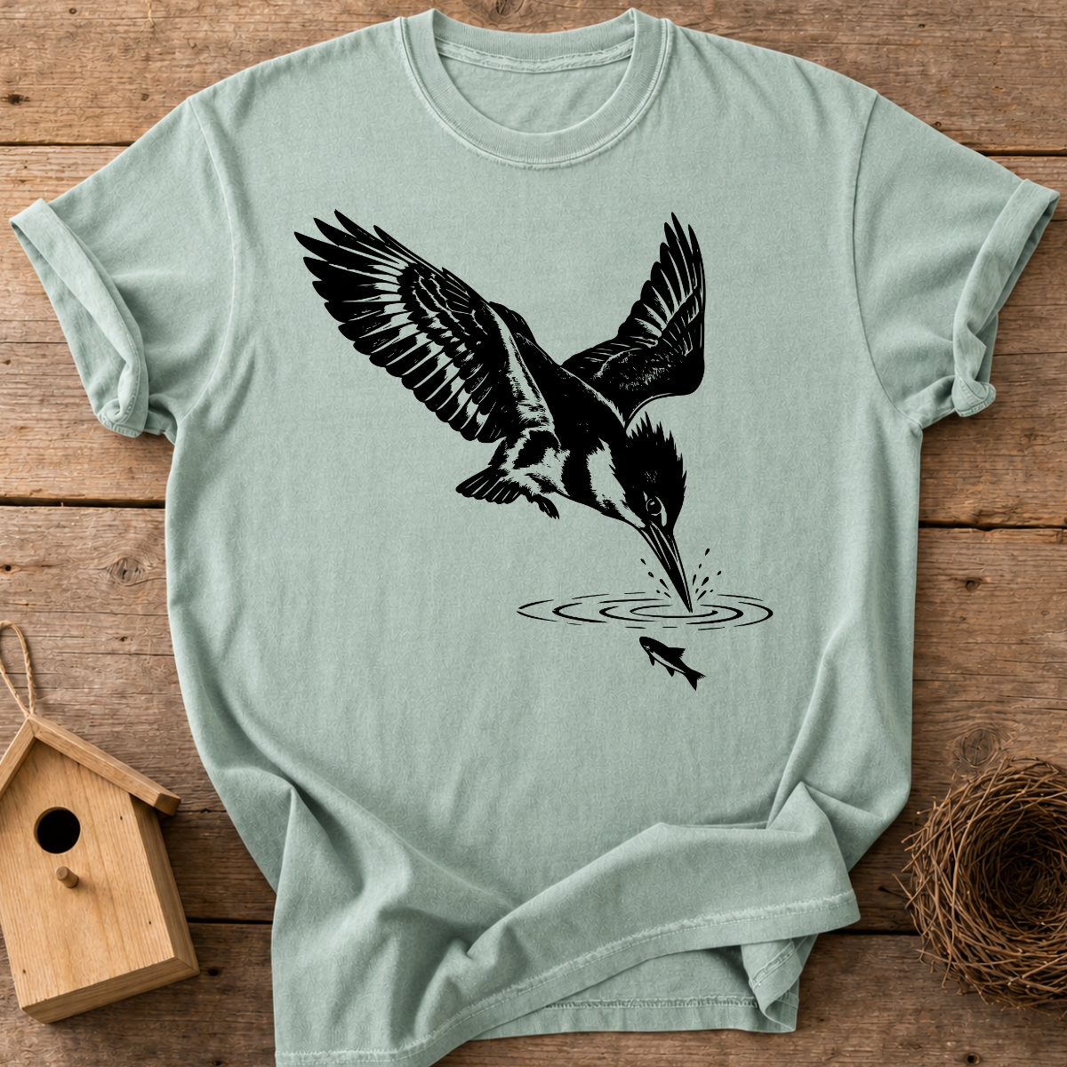 Kingfisher Swoop T-Shirt