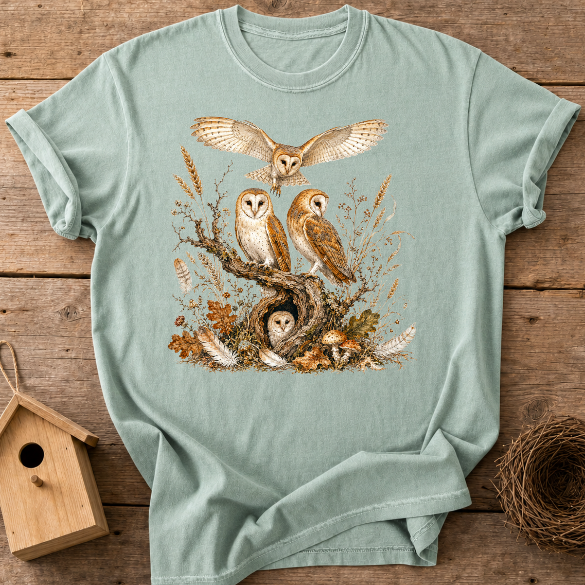Owl Family T-Shirt