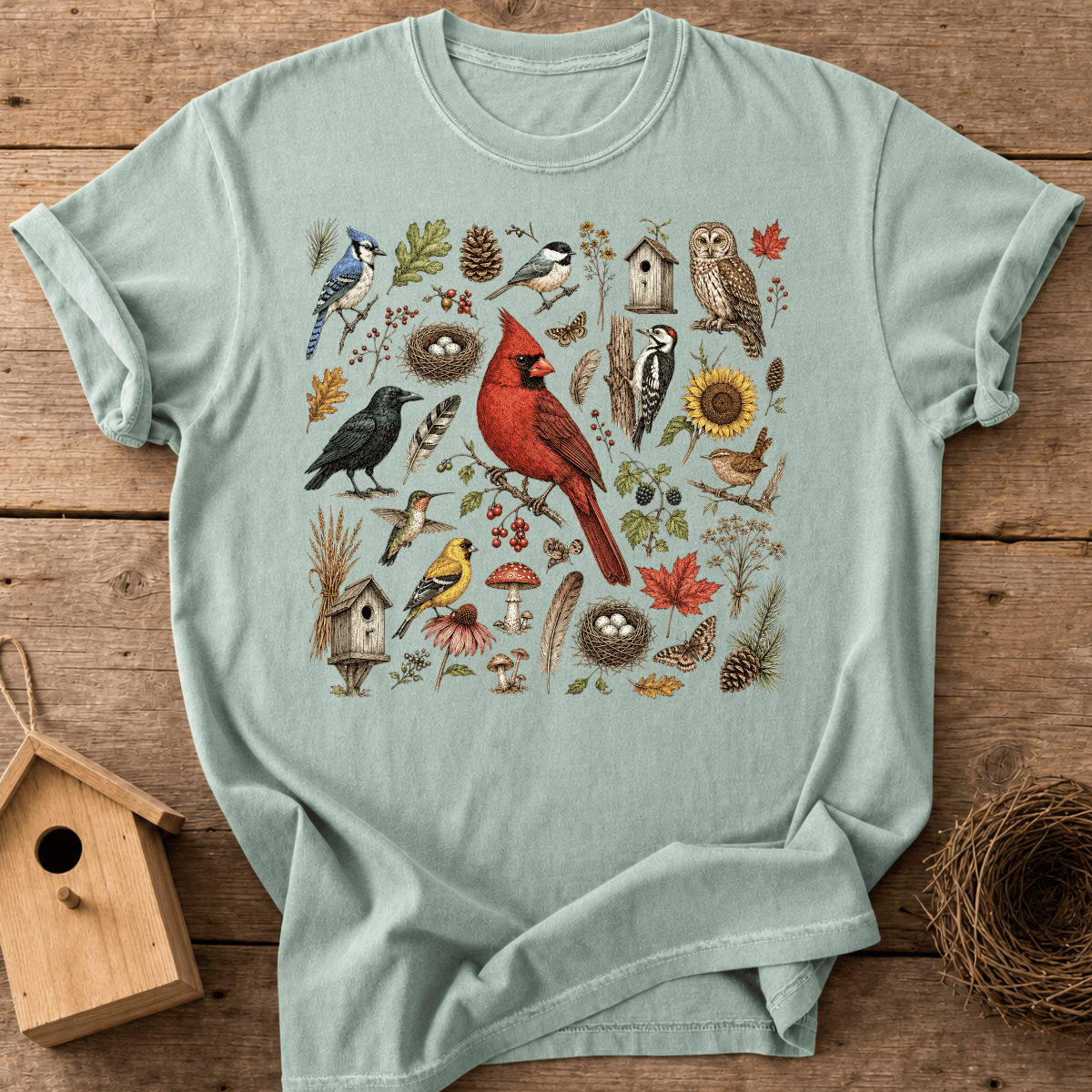Backyard Birds T-Shirt