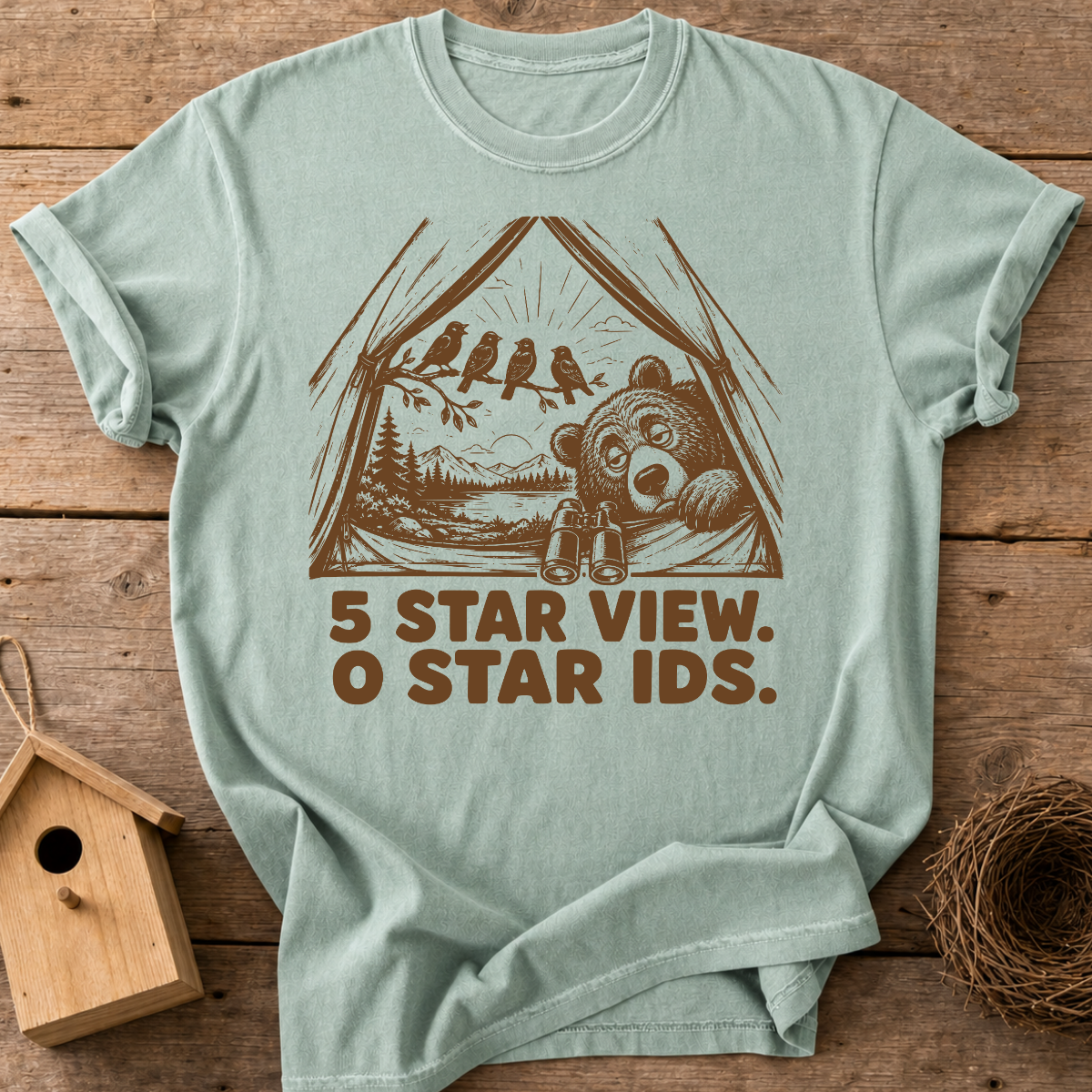 5 Star View 0 Star IDs T-Shirt