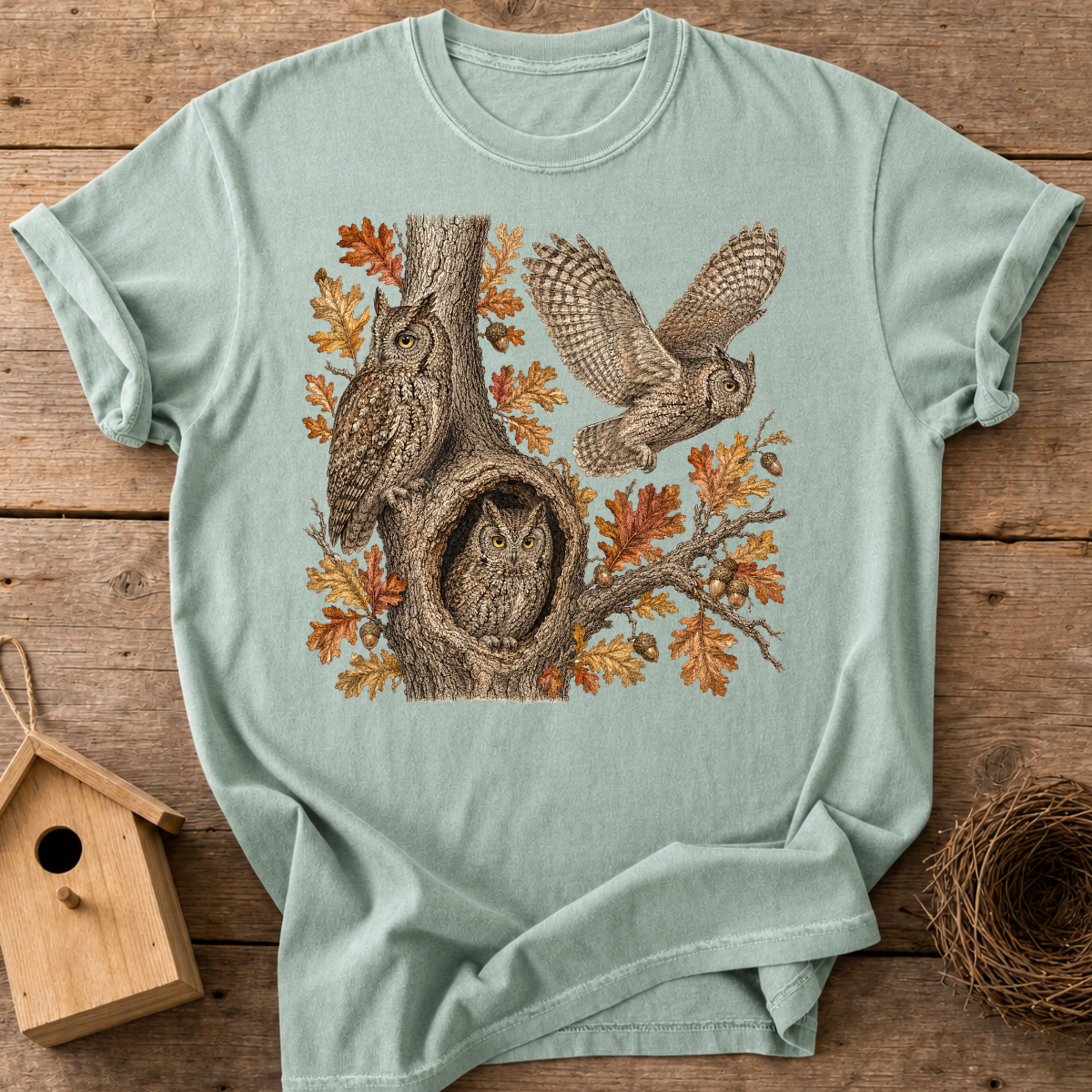 Fall Season Owls T-Shirt