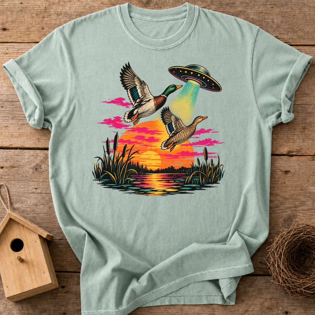 UFO Duck Encounter T-Shirt