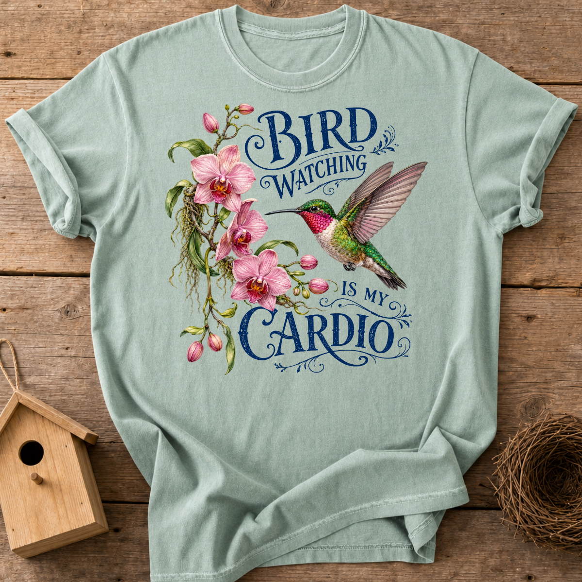 Birdwatching Is My Cardio T-Shirt