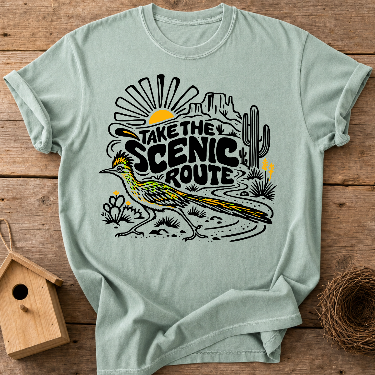 Scenic Route Roadrunner T-Shirt