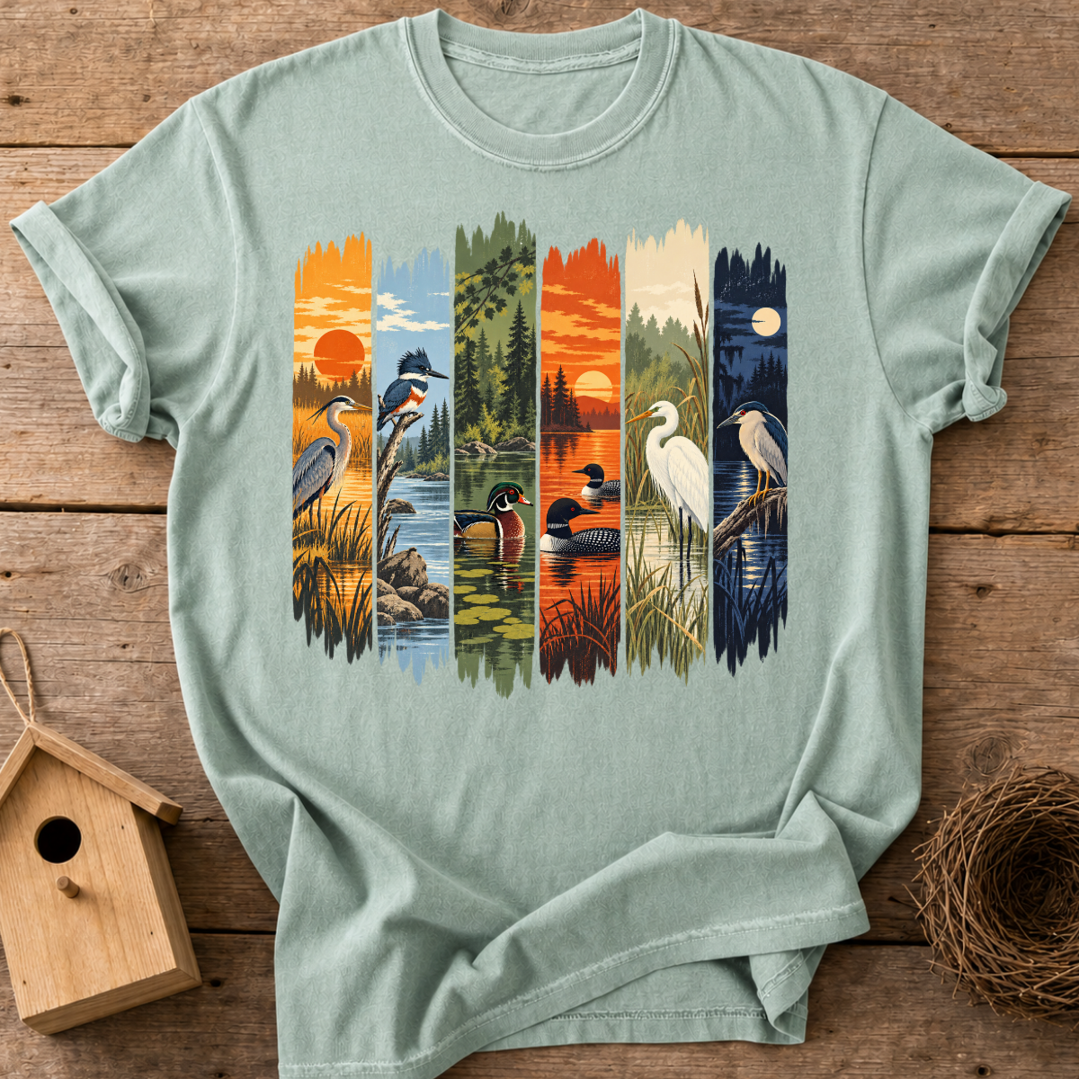 Wetland Birds T-Shirt