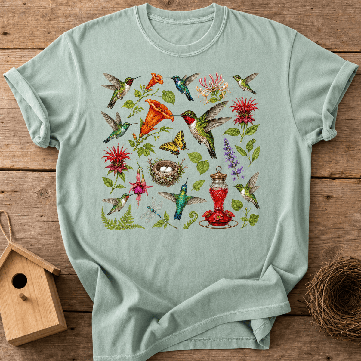 Hummingbird Garden T-Shirt