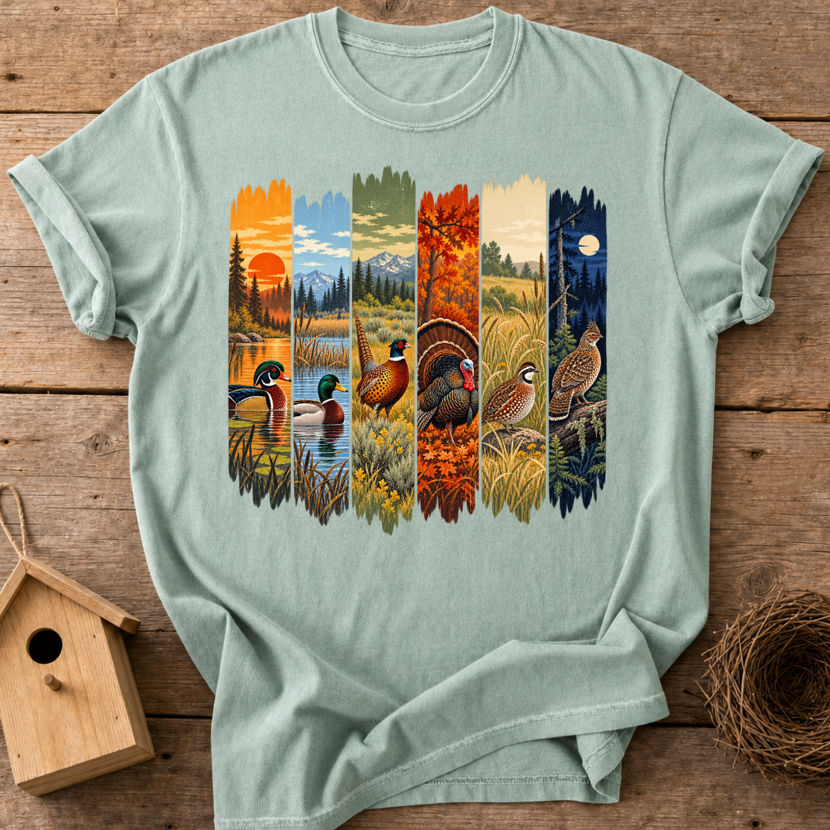 Wild Bird Landscapes T-Shirt