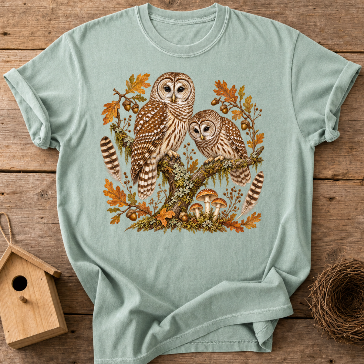 Fall Barred Owl T-Shirt