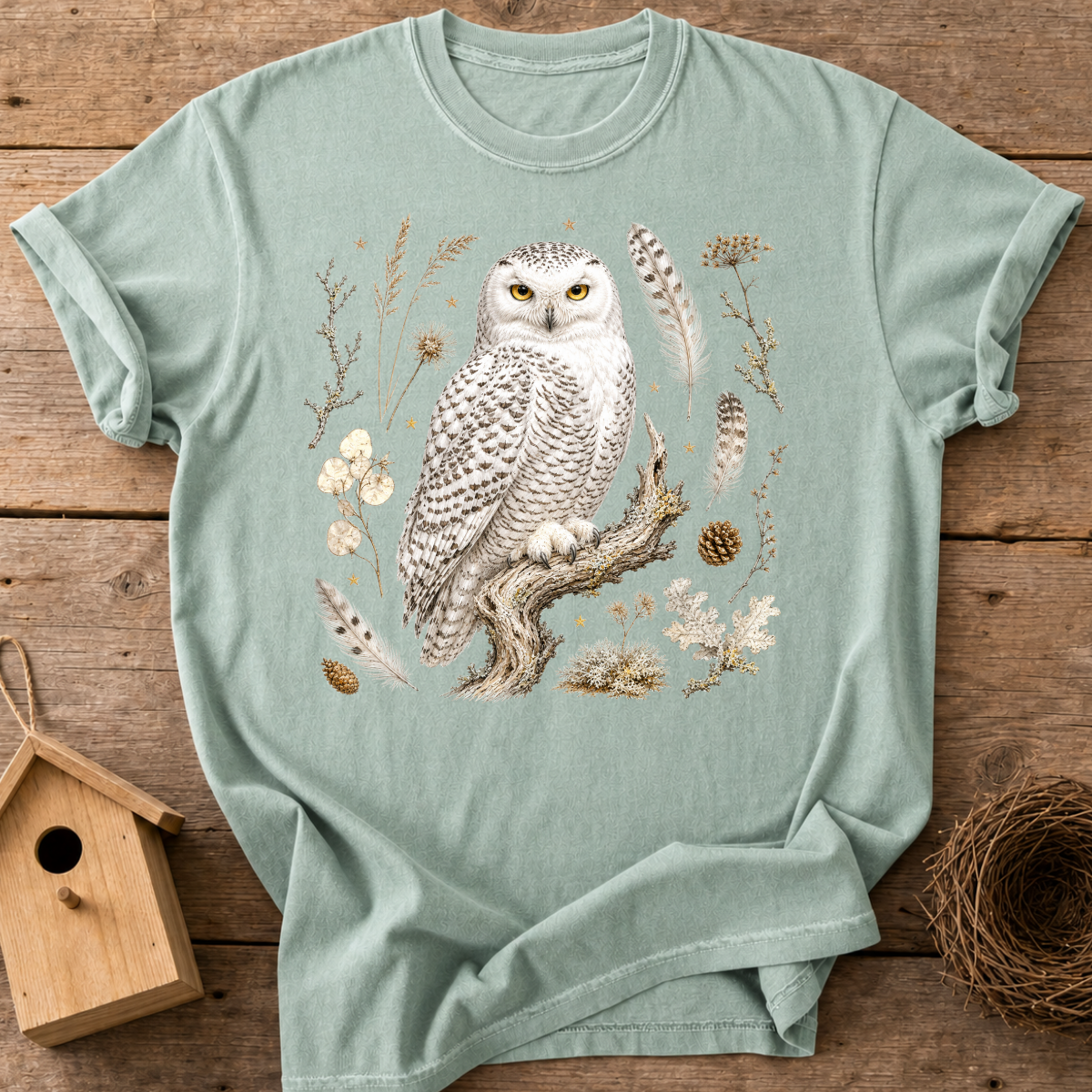 Snowy Owl Nature T-Shirt