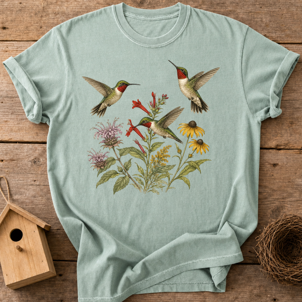 Hummingbird Wildflower T-Shirt