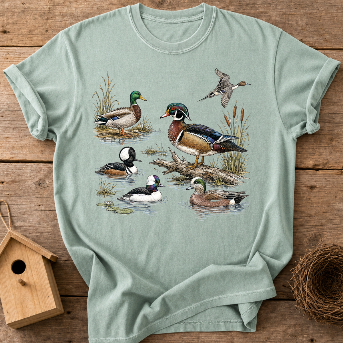 Wetland Ducks T-Shirt