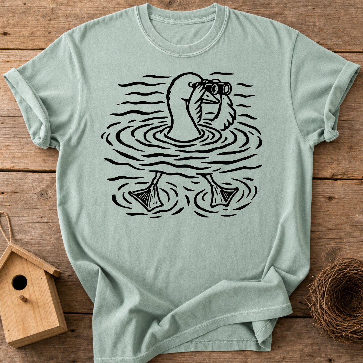 Birdwatching Goose T-Shirt