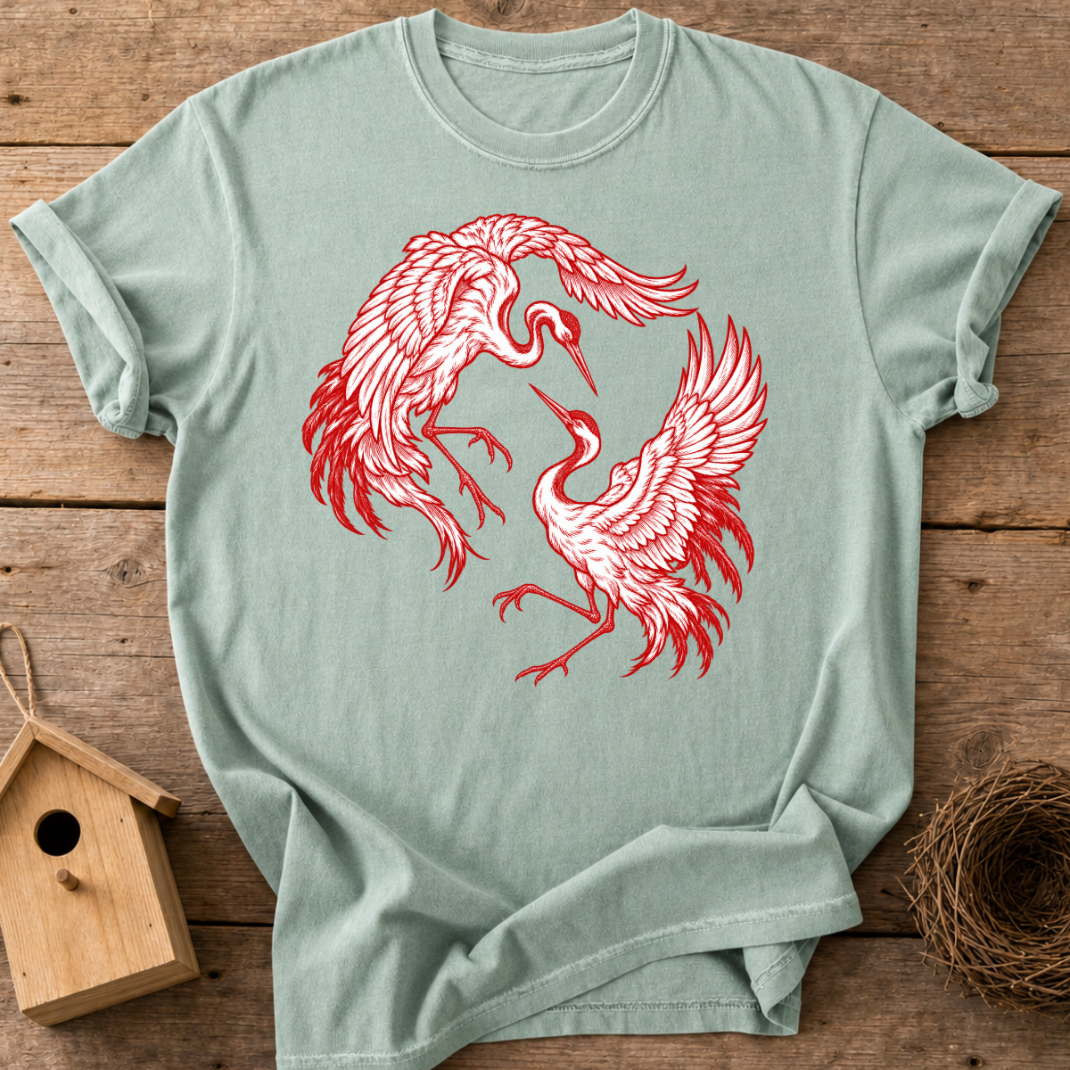 Crane Duet T-Shirt
