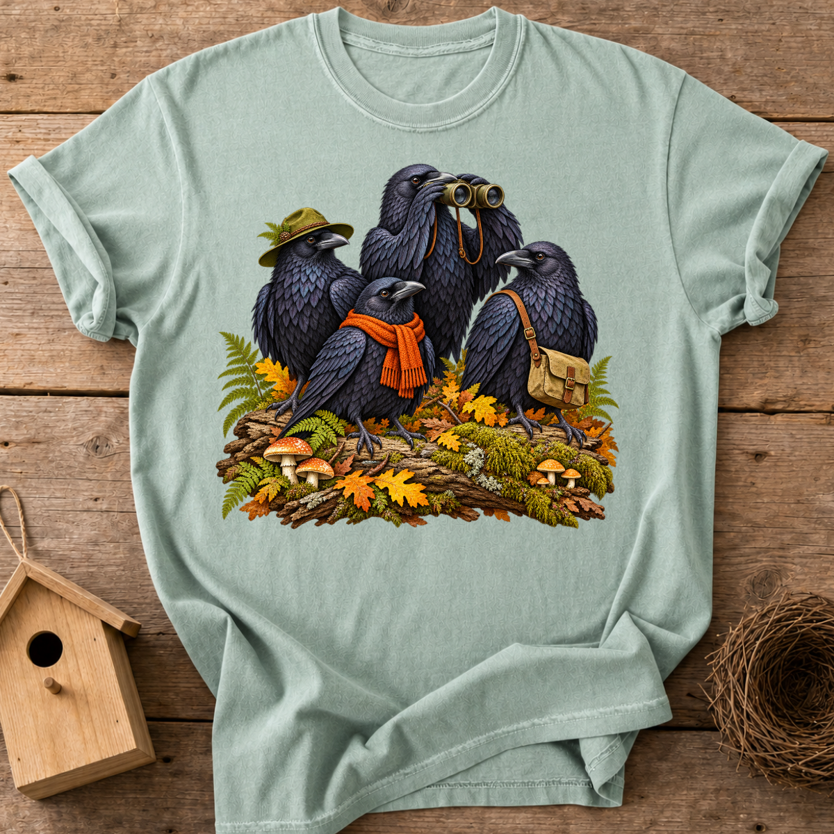 Raven Birdwatching Club T-Shirt