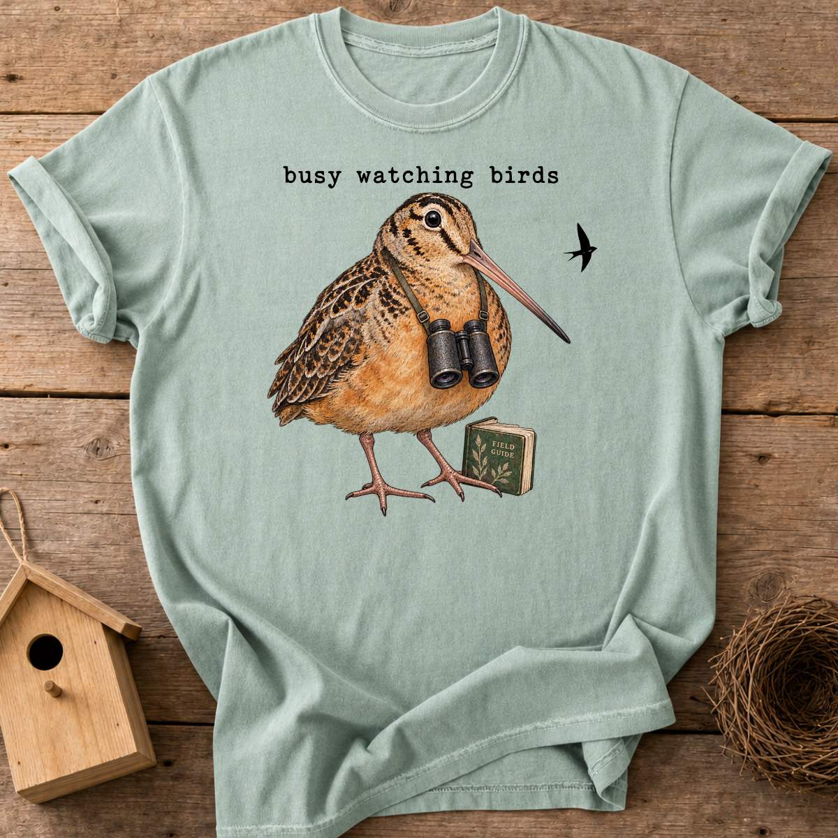 Busy Watching Birds T-Shirt