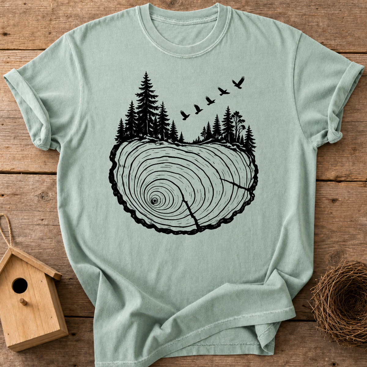 Forest Rings Flight T-Shirt