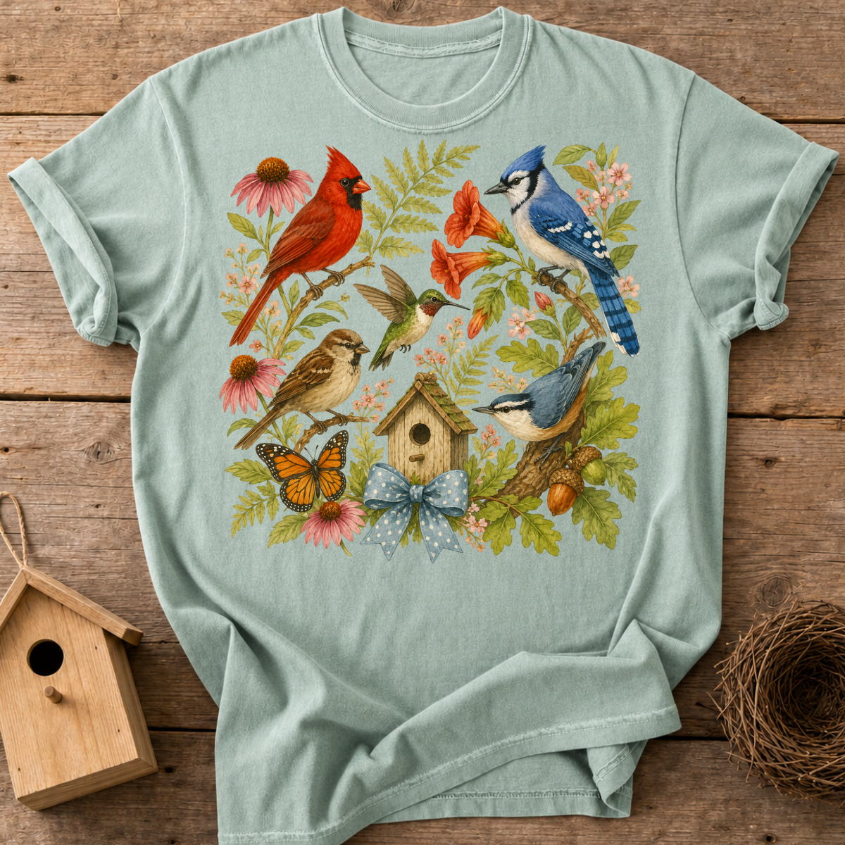 Garden Birds T-Shirt