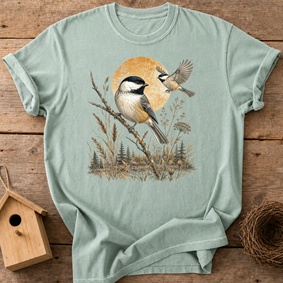 Chickadee Sunrise T-Shirt