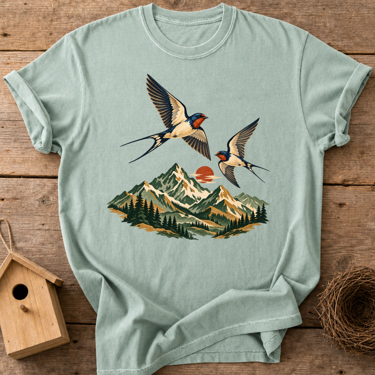 Mountain Swallows T-Shirt