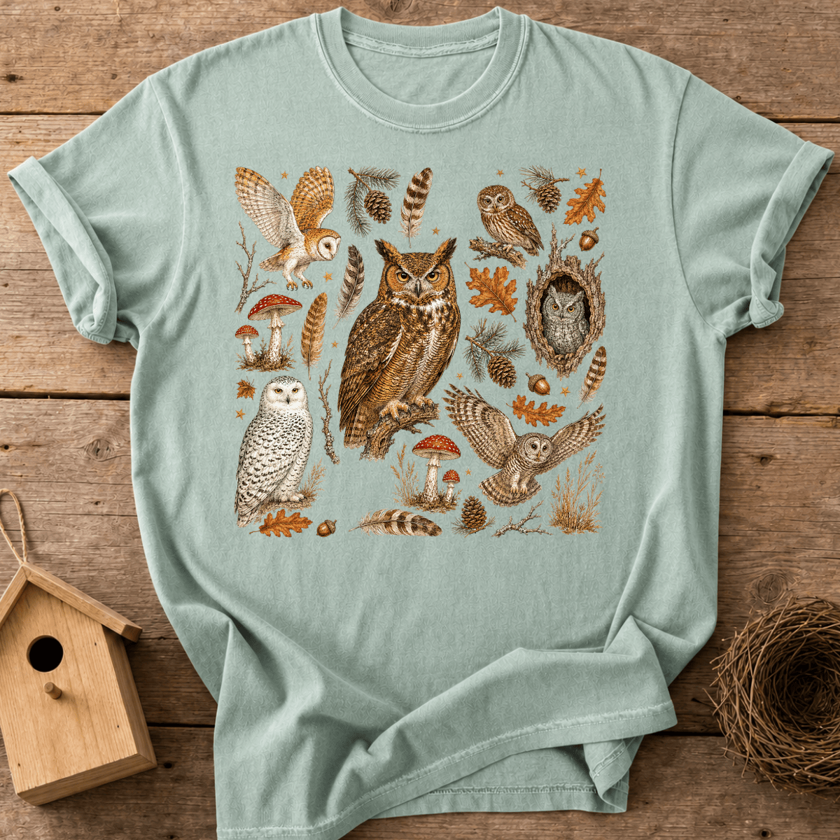 Owls Field Guide T-Shirt
