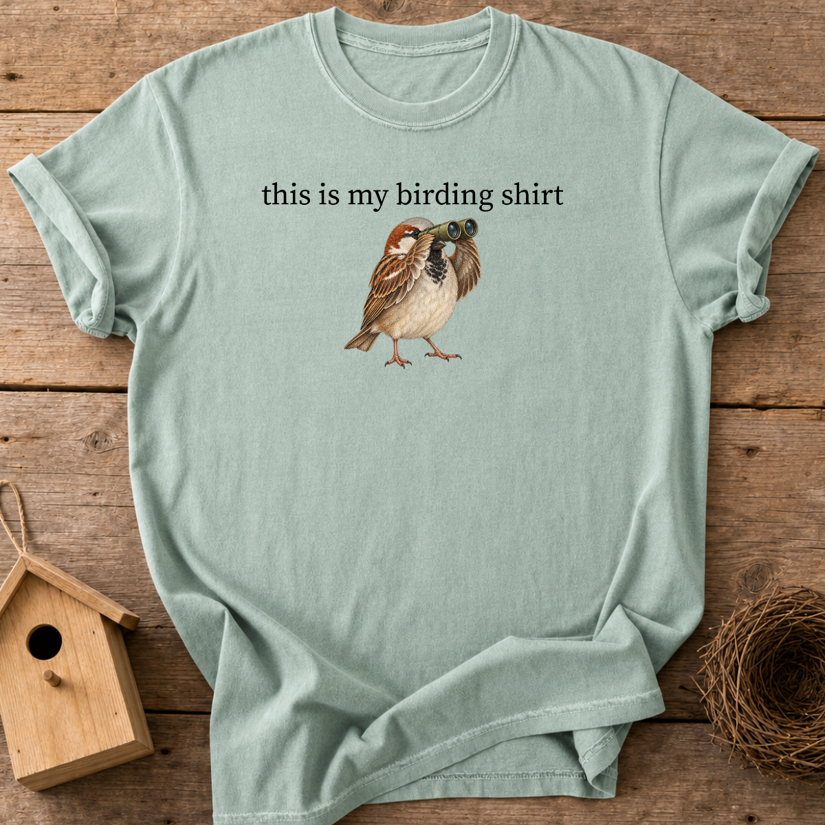 Birding Sparrow T-Shirt