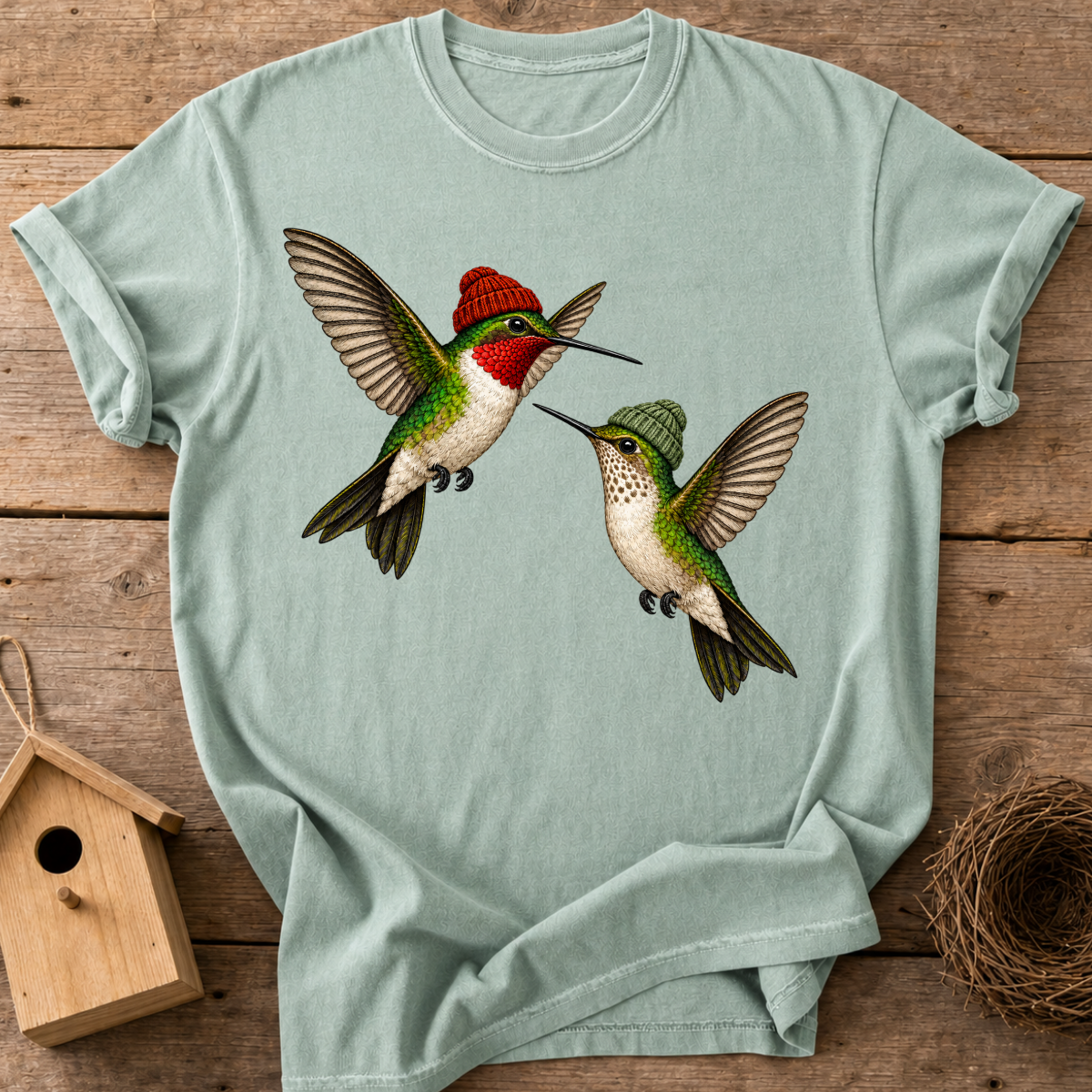 Beanie Hummingbird T-Shirt