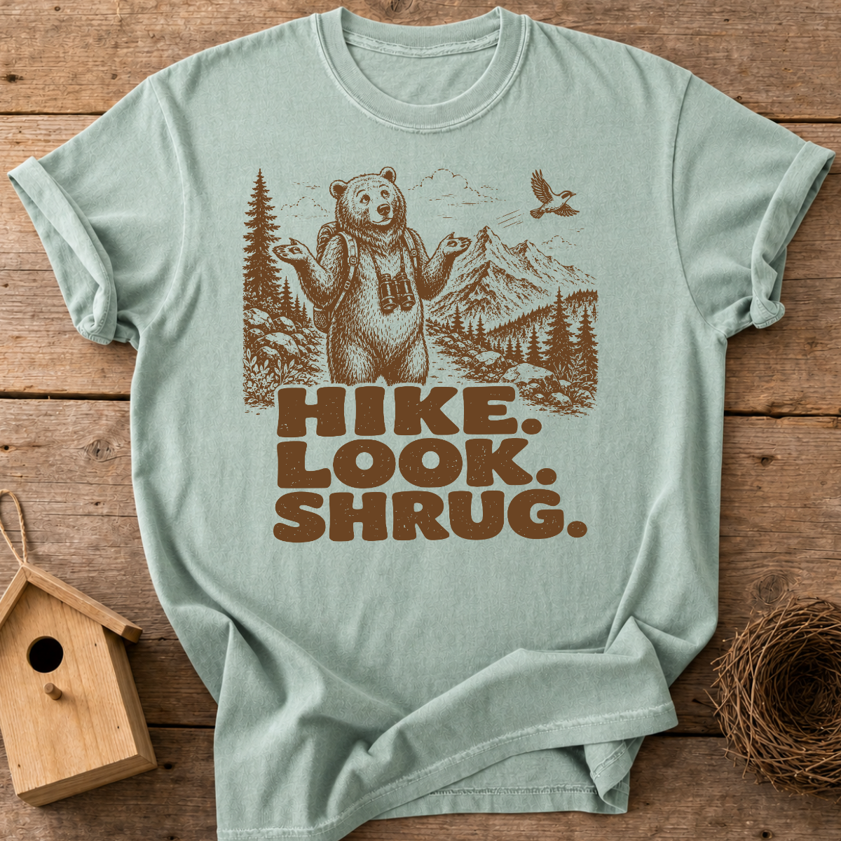 Hike Look Shrug T-Shirt