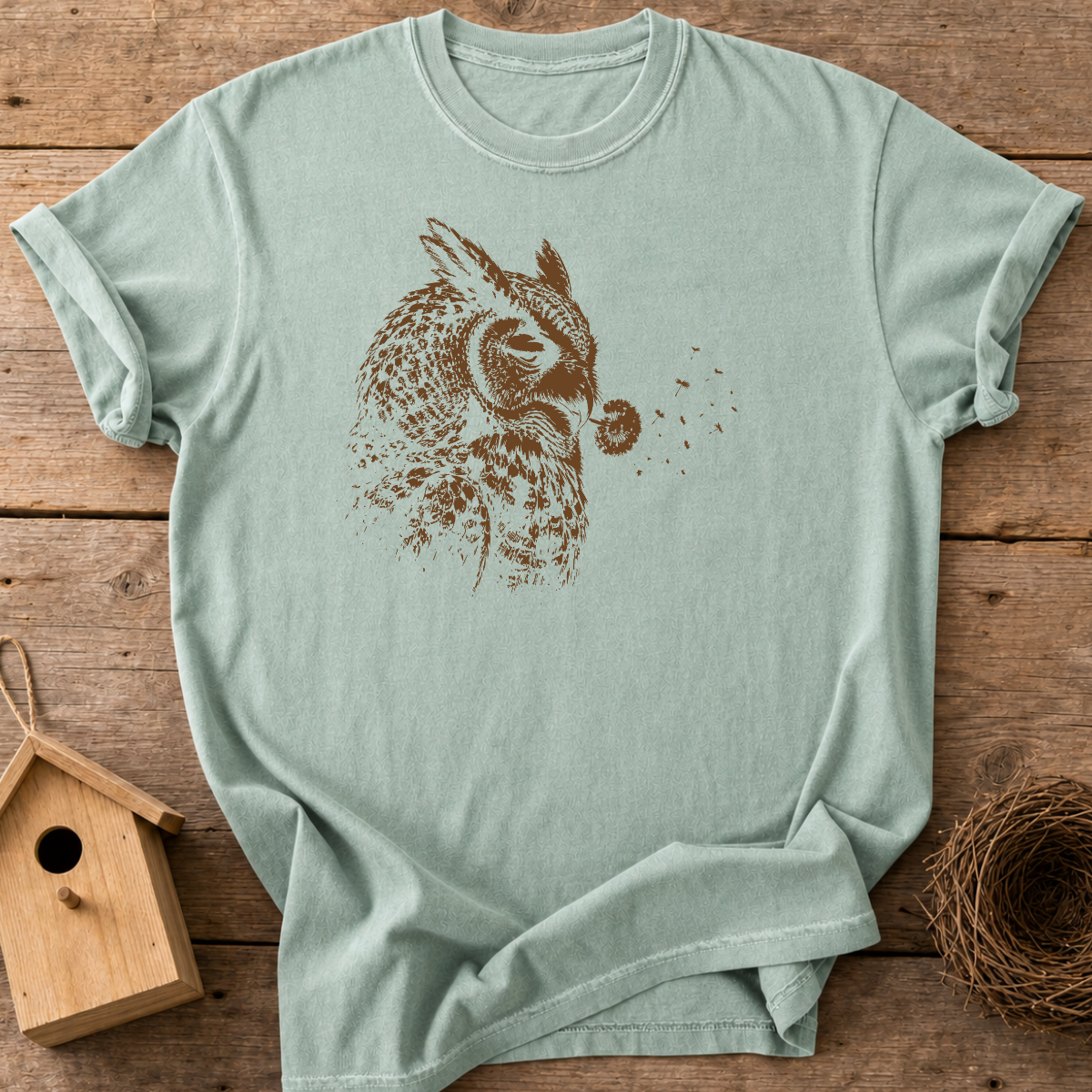Owl Dandelion T-Shirt