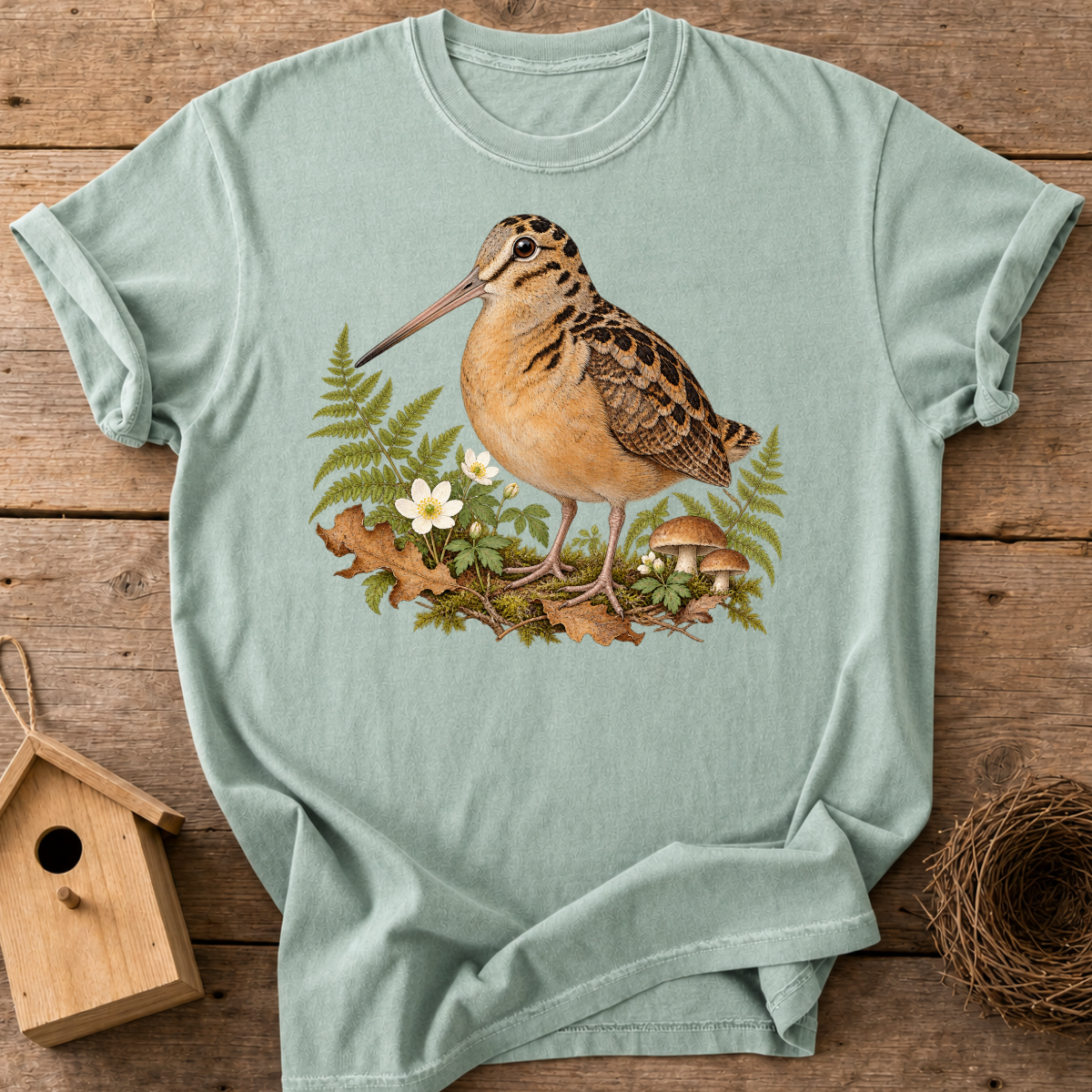 Woodland Woodcock T-Shirt