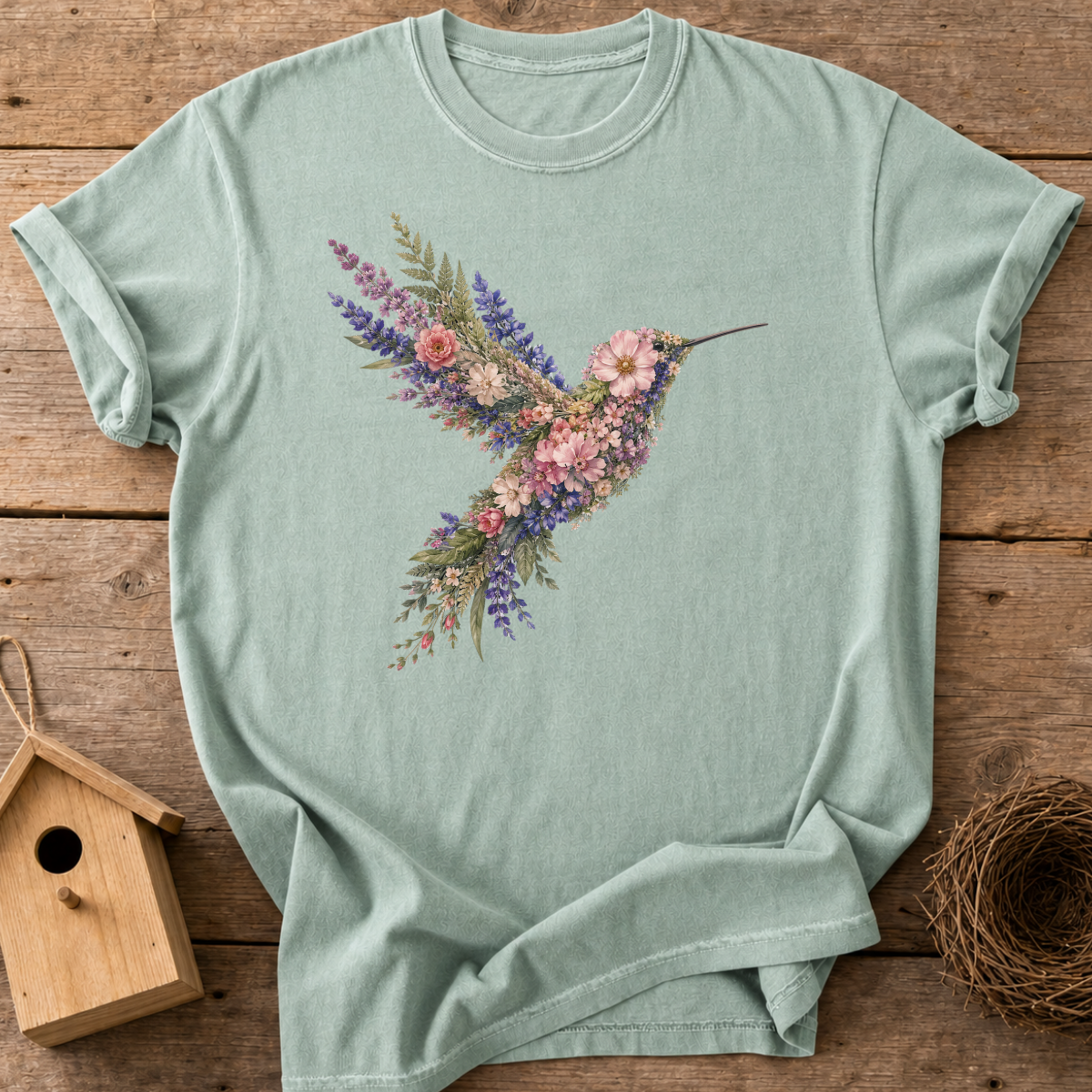 Wildflower Hummingbird T-Shirt