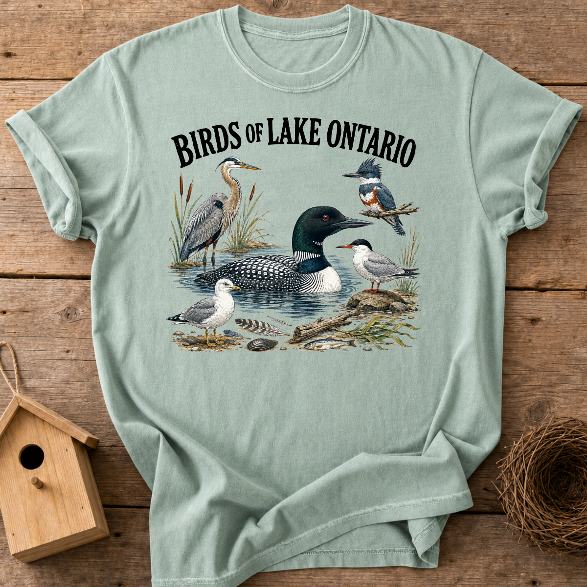 Birds Lake Ontario T-Shirt