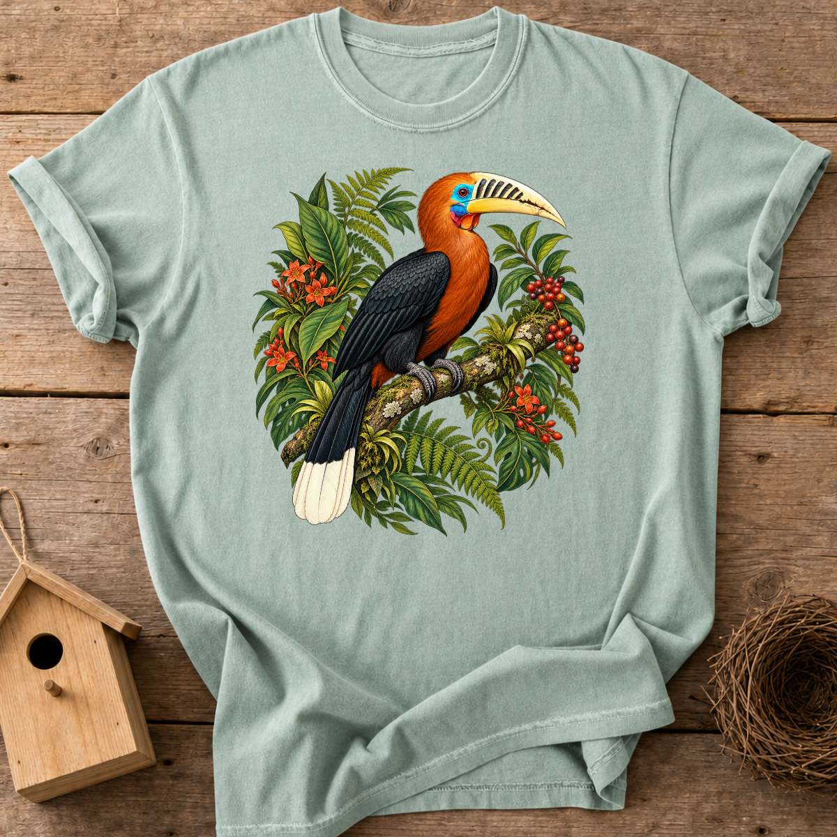 Tropical Hornbill T-Shirt