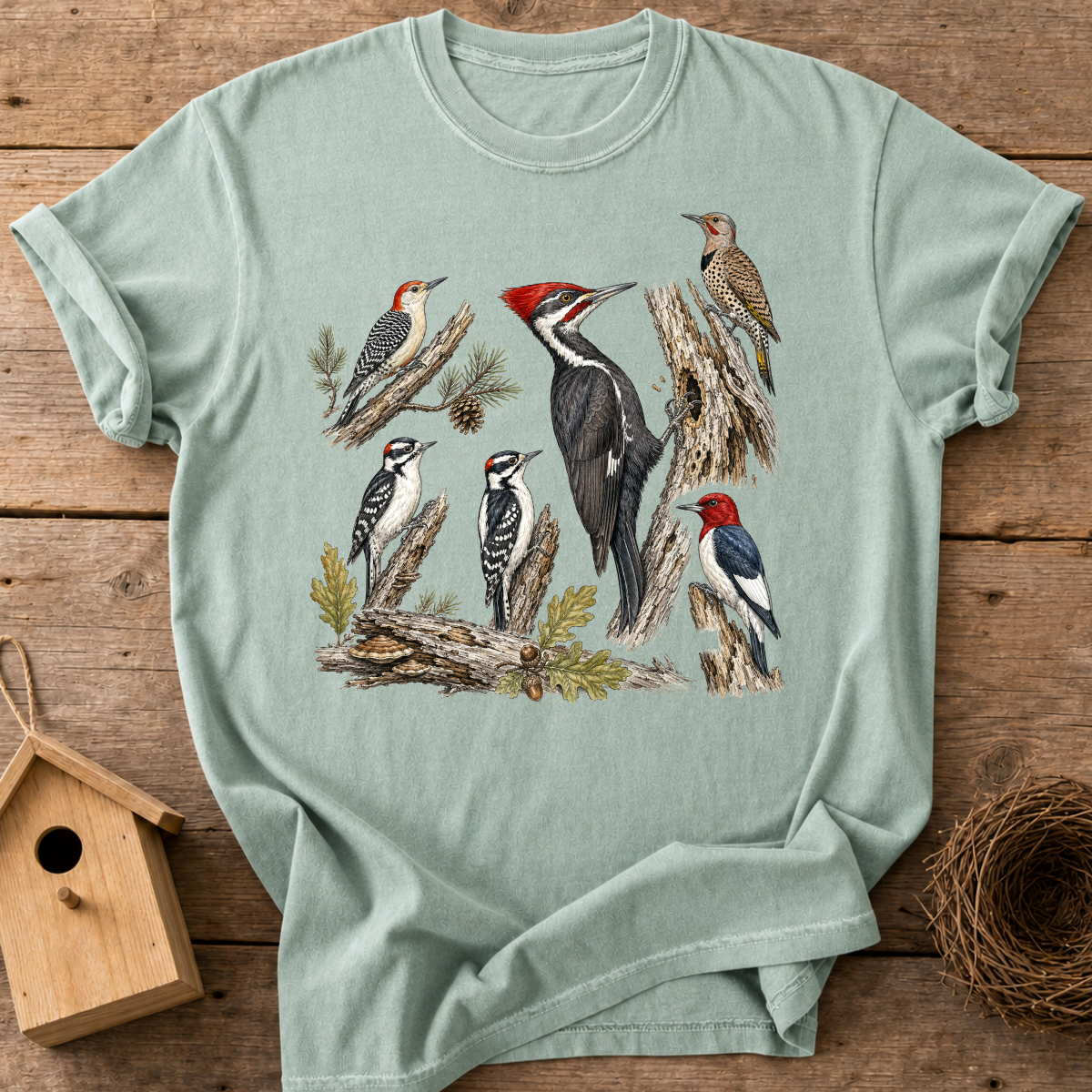 North American Woodpeckers T-Shirt