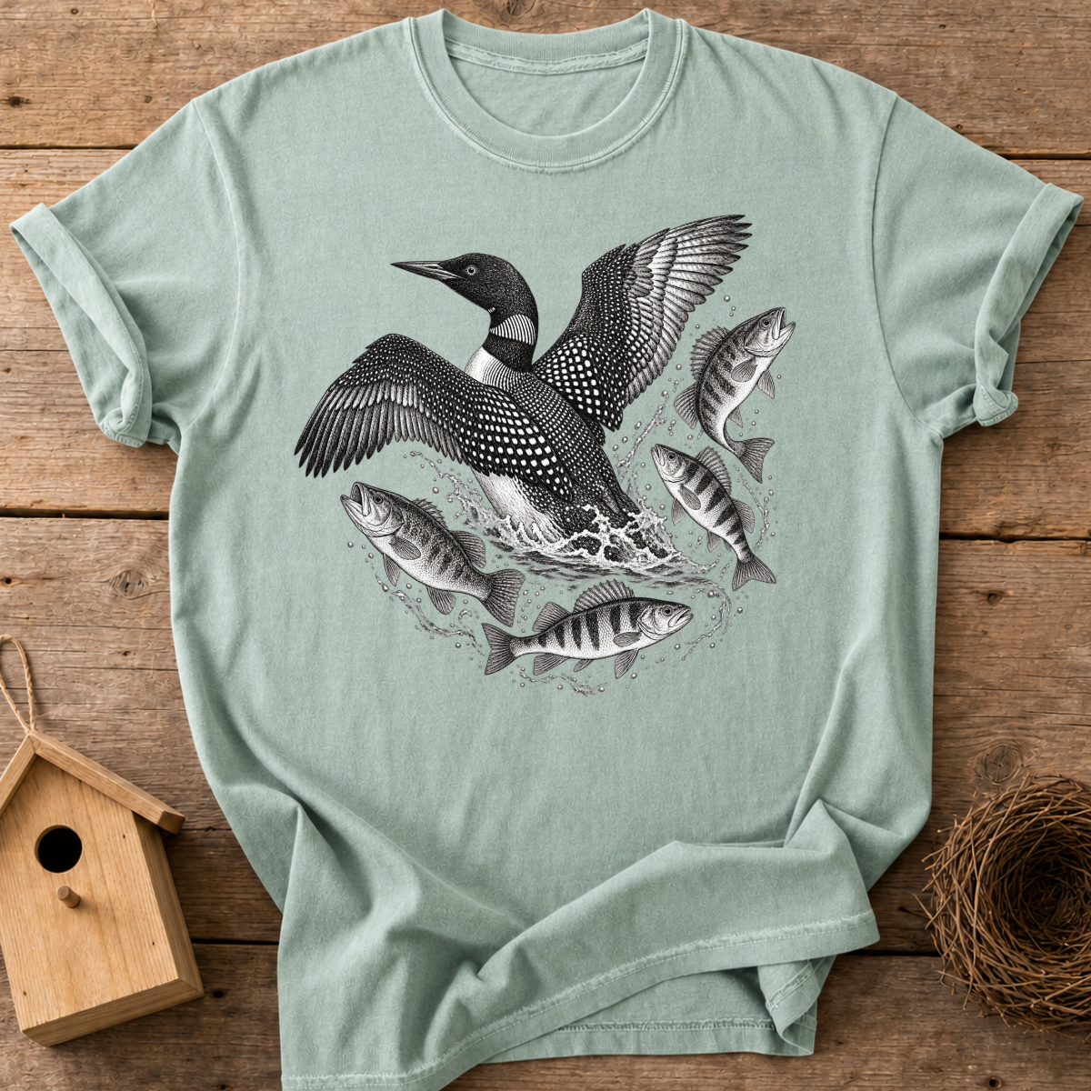 Loon Fishing T-Shirt