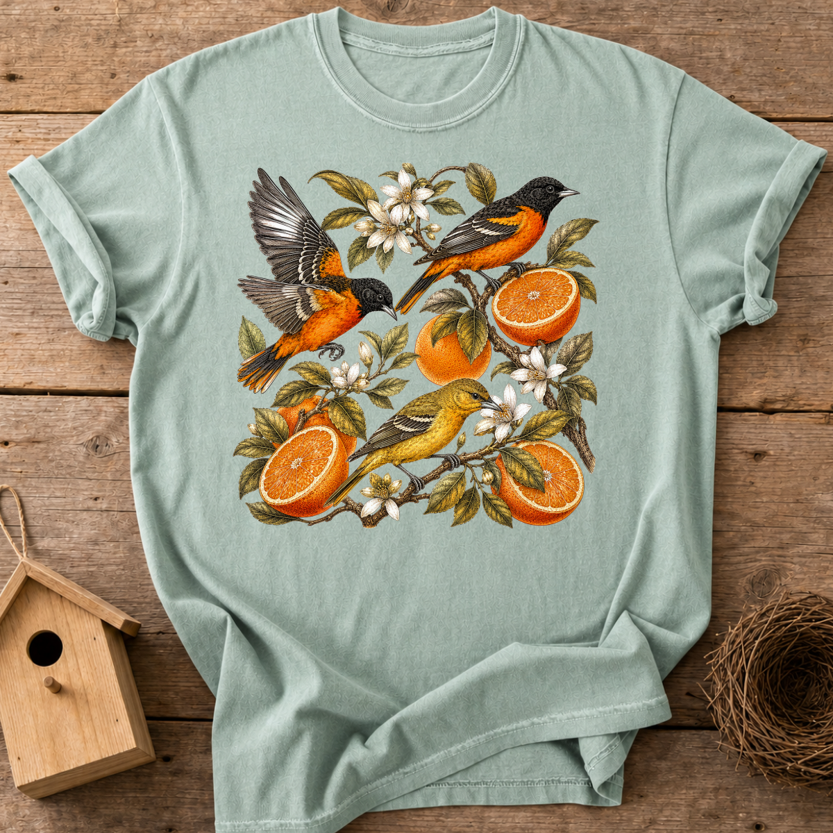 Vintage Oriole Bird T-Shirt