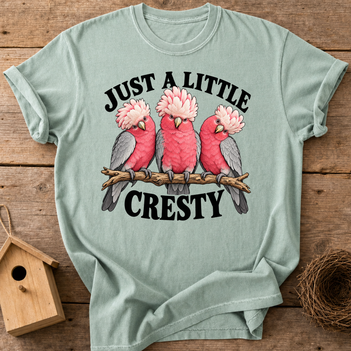 Little Cresty Galah T-Shirt