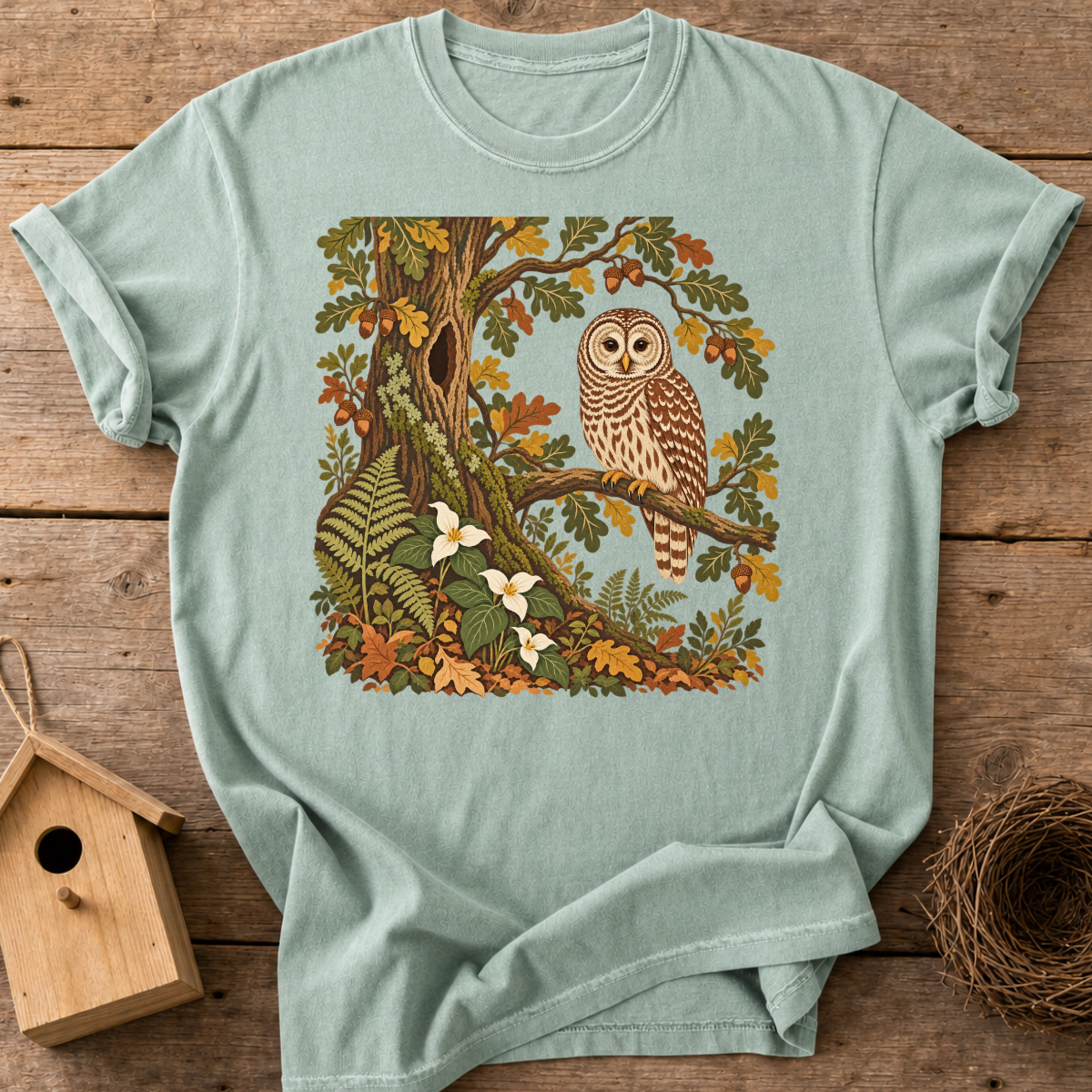 Autumn Barred Owl T-Shirt