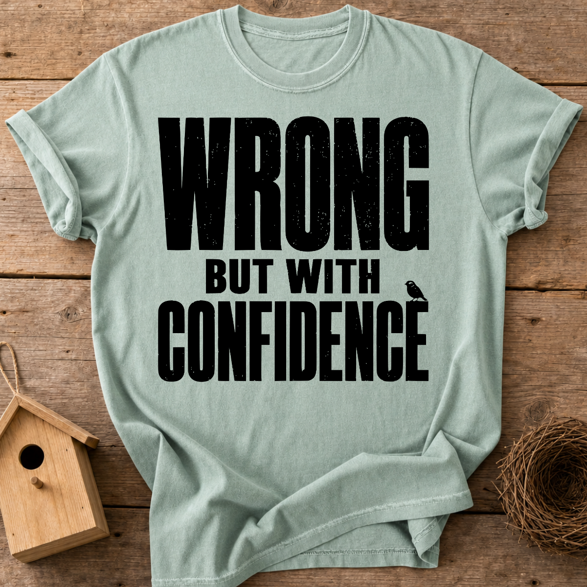 Wrong But With Confidence T-Shirt