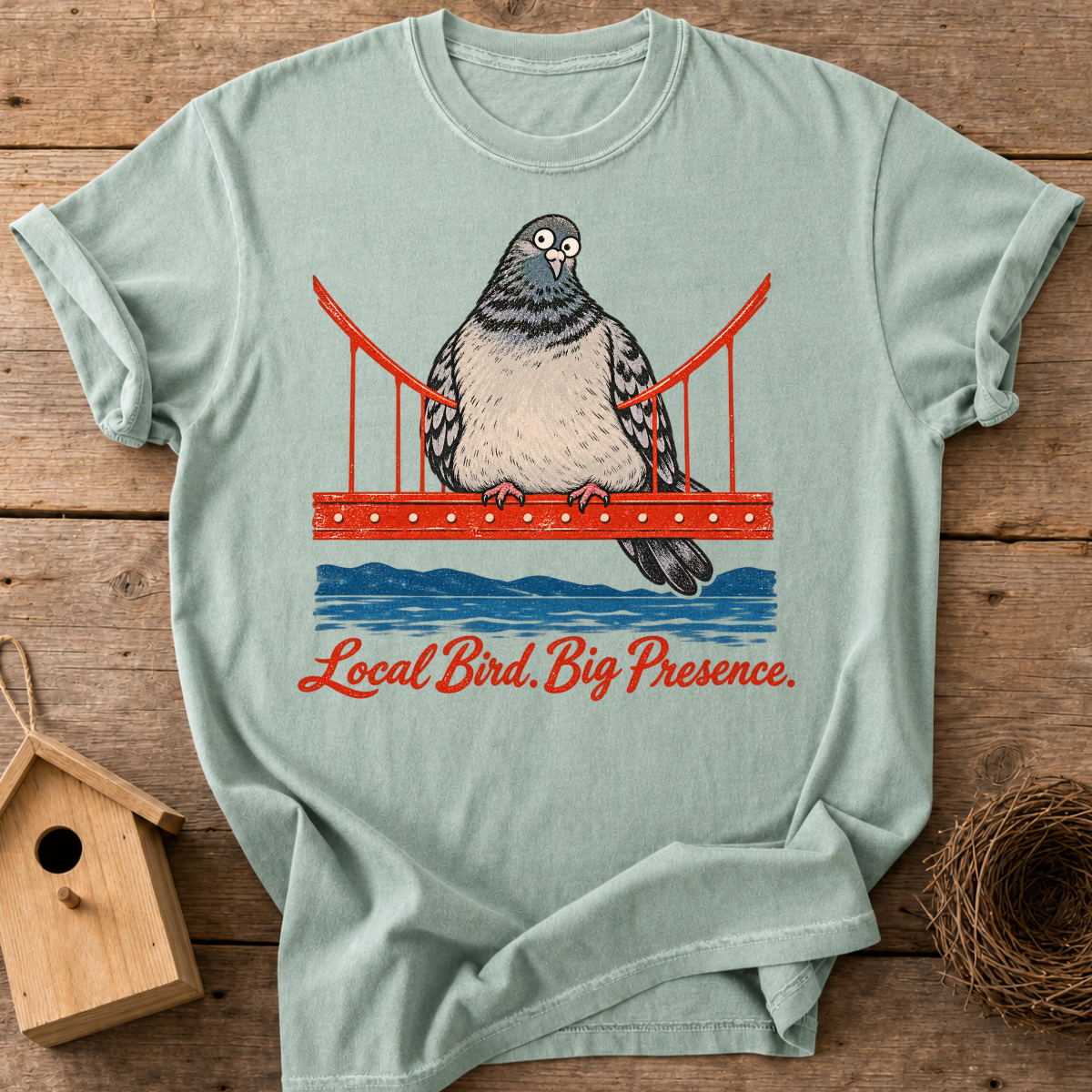 Local Bird Big Presence T-Shirt