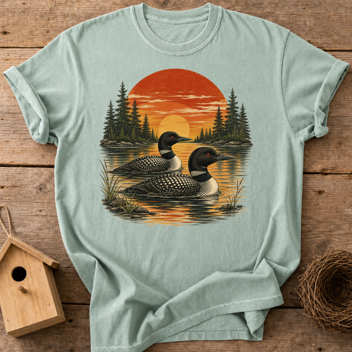 Loons Sunset T-Shirt