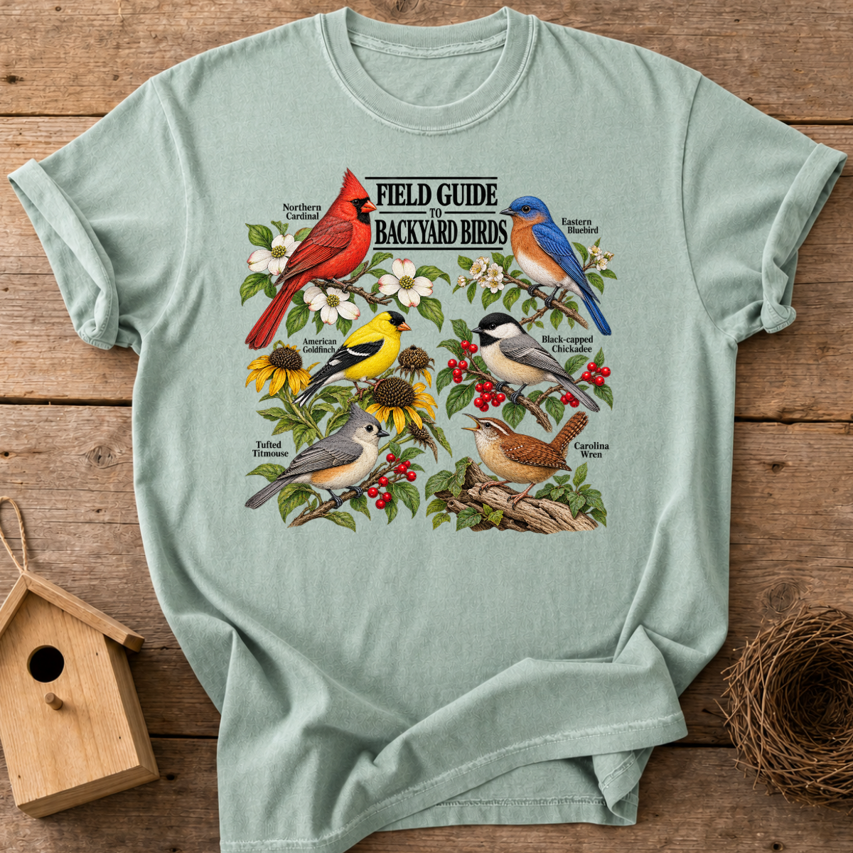 Backyard Bird Guide T-Shirt