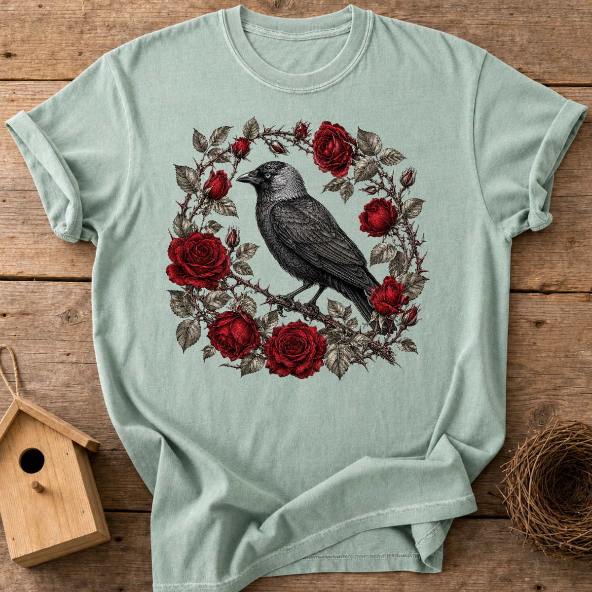 Jackdaw Roses T-Shirt