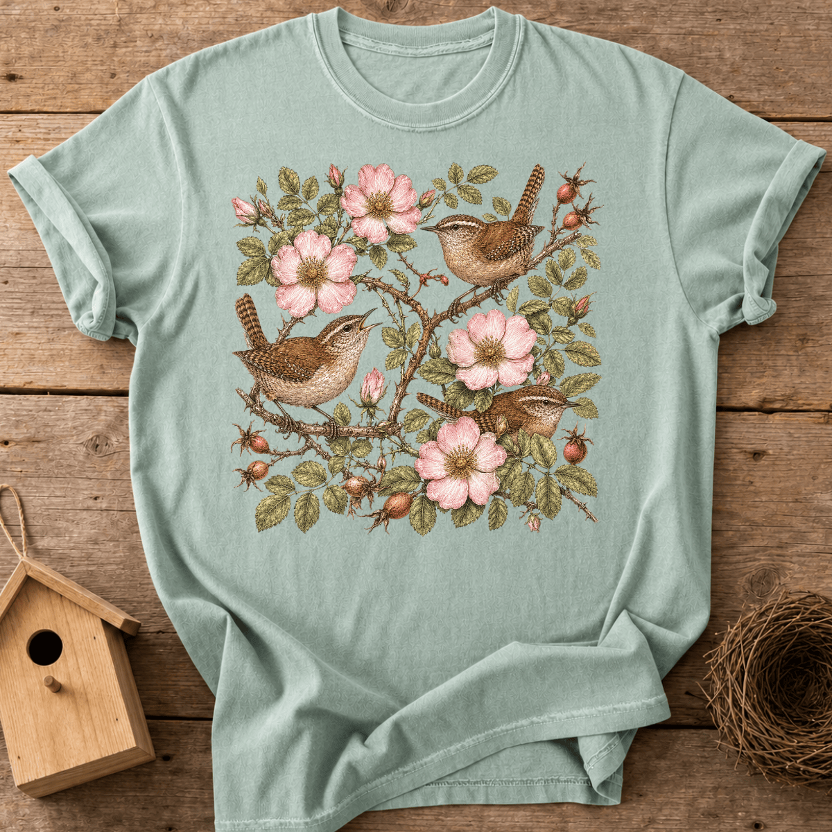 Wrens Wild Roses T-Shirt