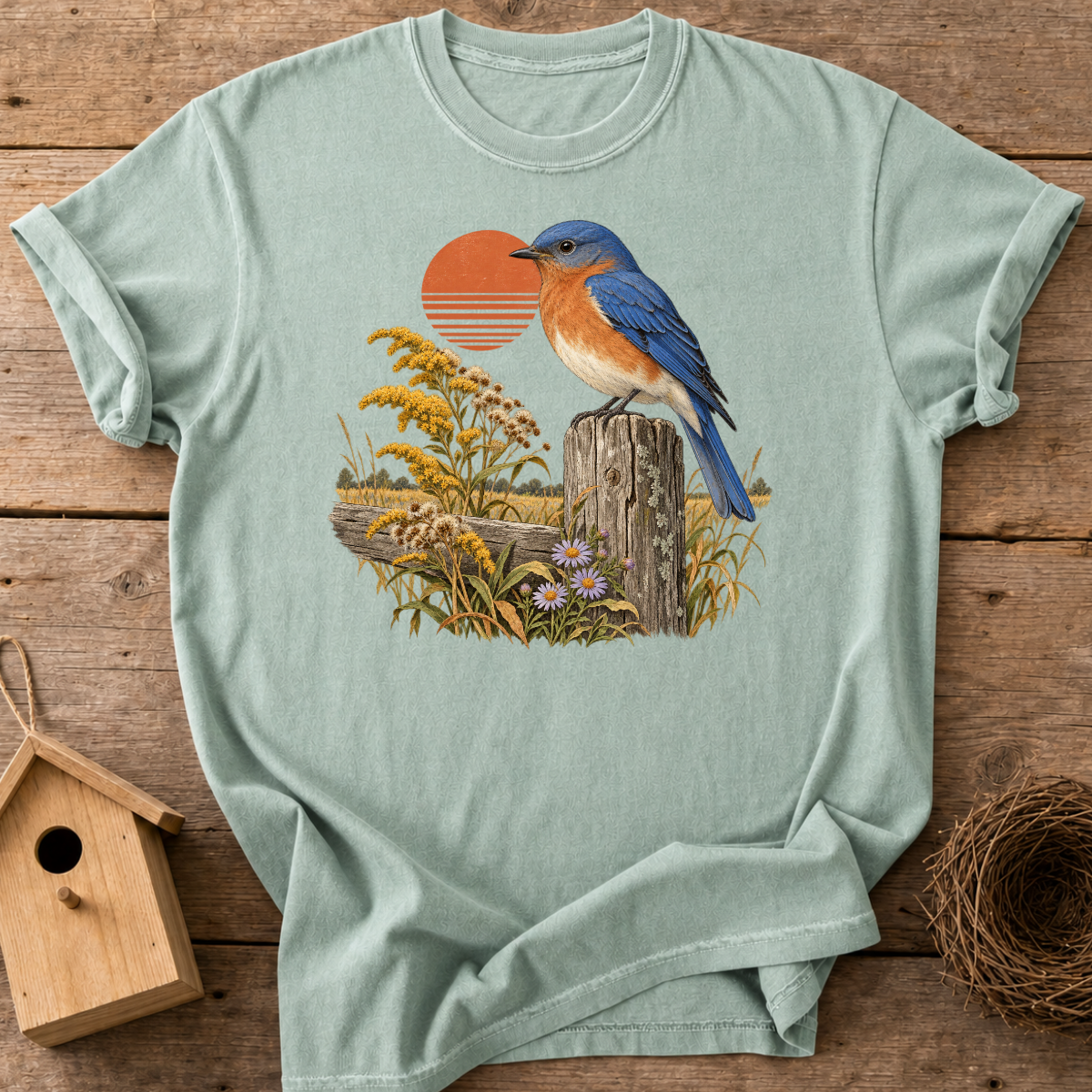 Bluebird Meadow T-Shirt