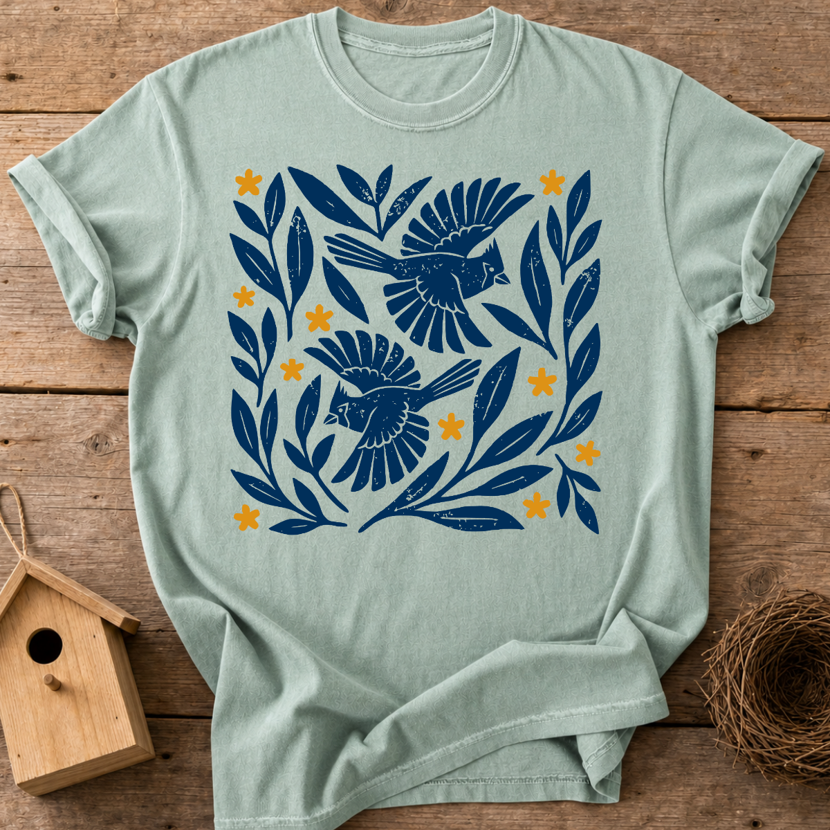 Folk Cardinal T-Shirt
