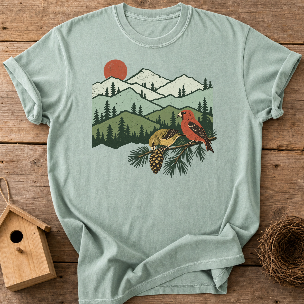 Mountain Crossbills T-Shirt