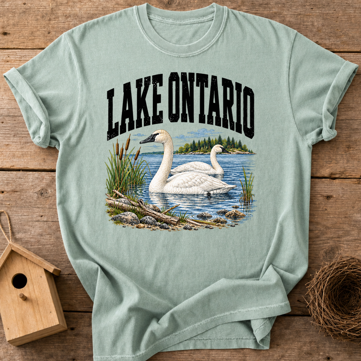 Lake Ontario Swan T-Shirt