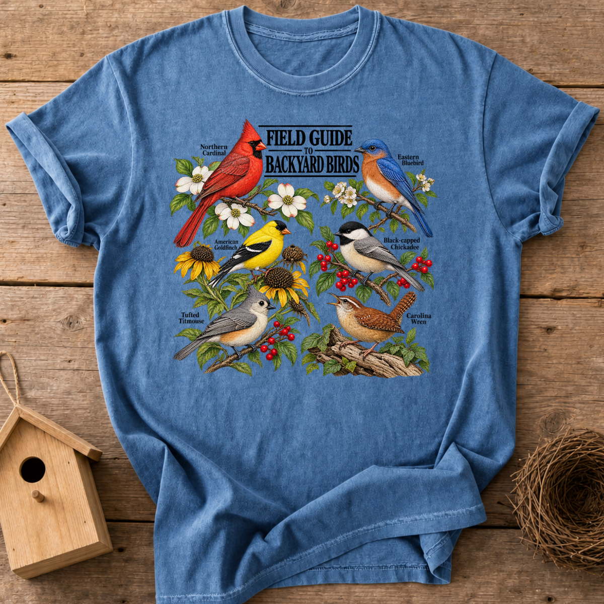 Backyard Bird Guide T-Shirt