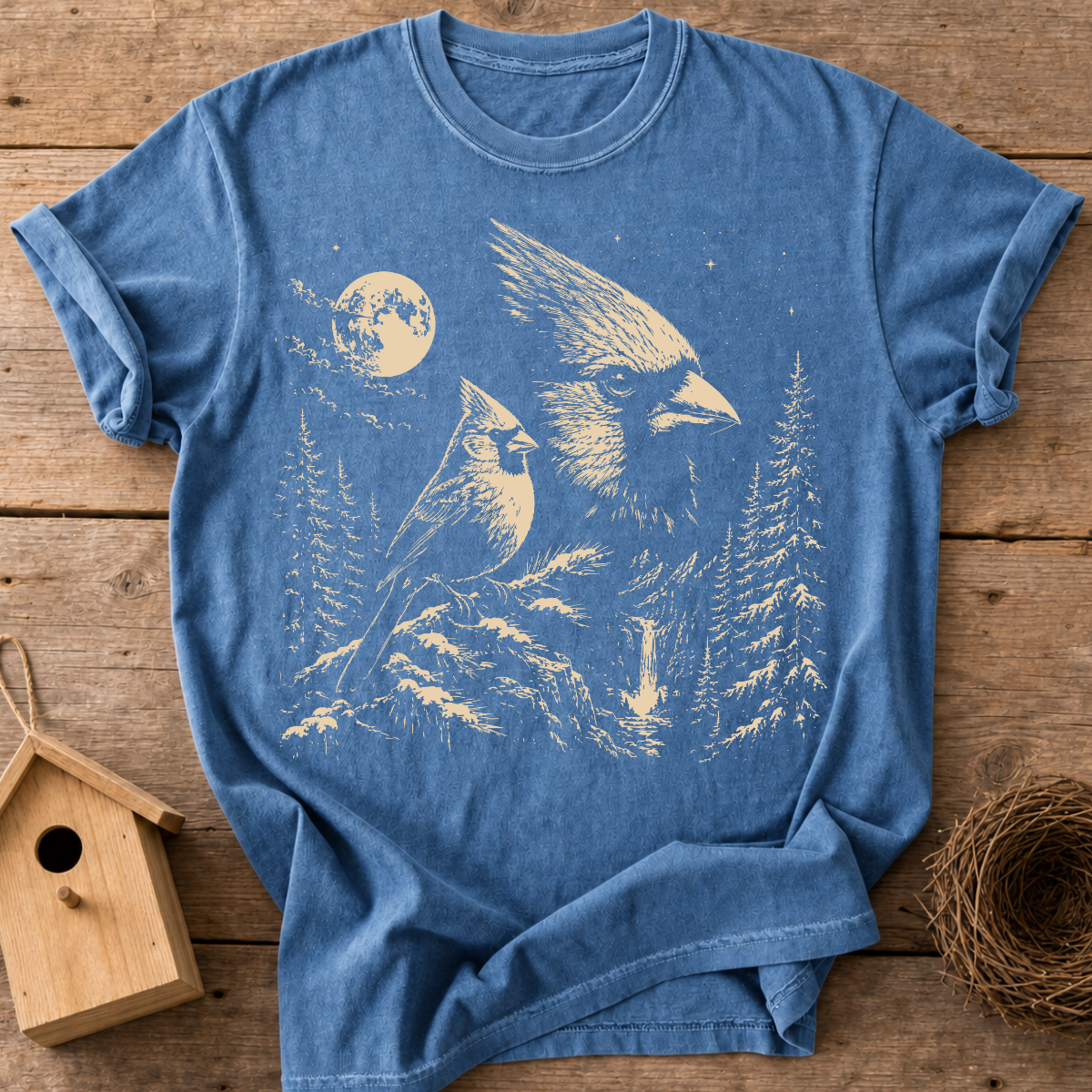 Cardinal Moon T-Shirt